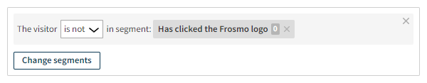 Updating the modification to use the segment