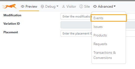 Testing cart action tracking