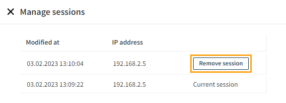 Managing multiple login sessions