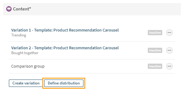 Checking the distribution settings of a multi-armed bandit modification