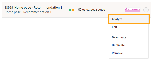 Viewing basic modification statistics