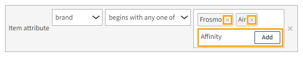 Managing an array target value for the comparison