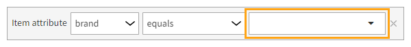 Defining the target value for the comparison