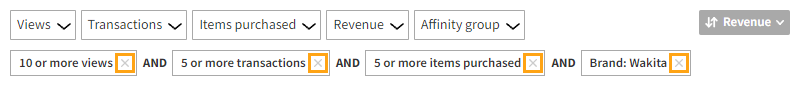 Clearing a visitor list filter